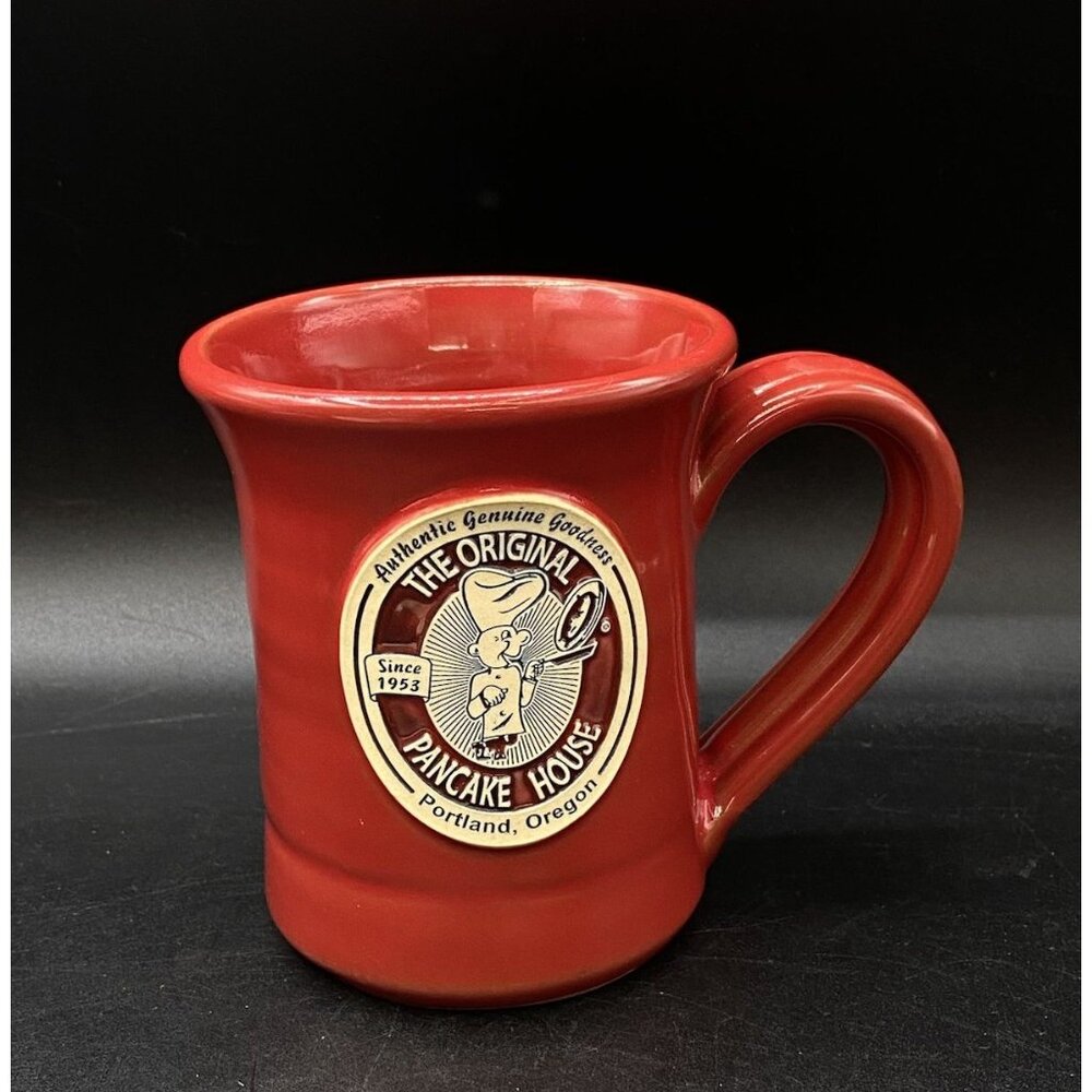 Deneen Pottery Coffee Tea Mug Cup The Original Pancake House Portland Oregon OR